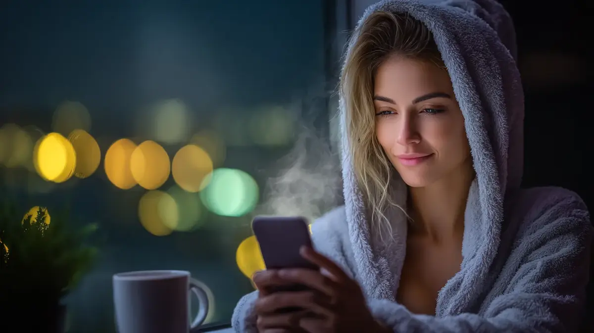 User reading about crushon ai review on a mobile device