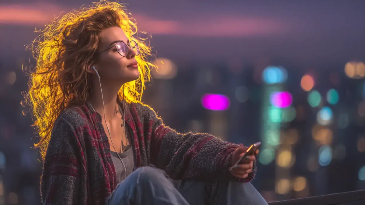 Person exploring joi ai review features on their phone