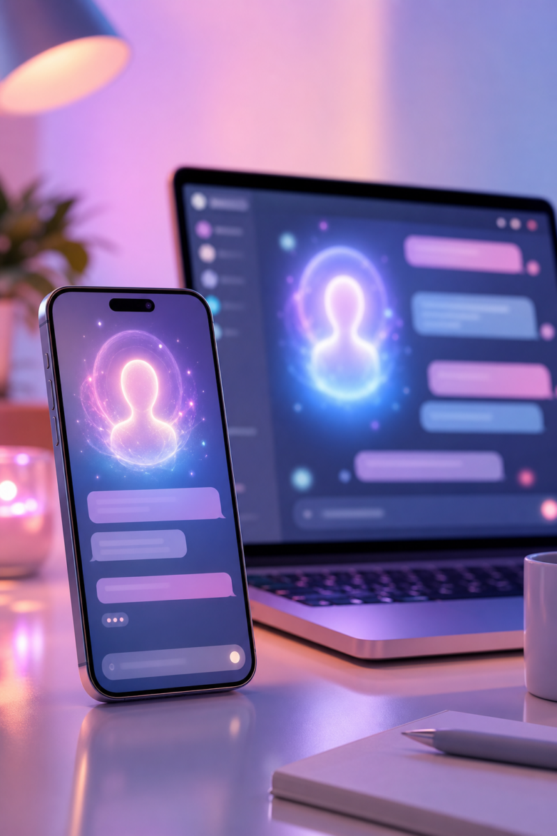 AI companion illustration for candy ai review 2026 complete buyer guide before you subscribe